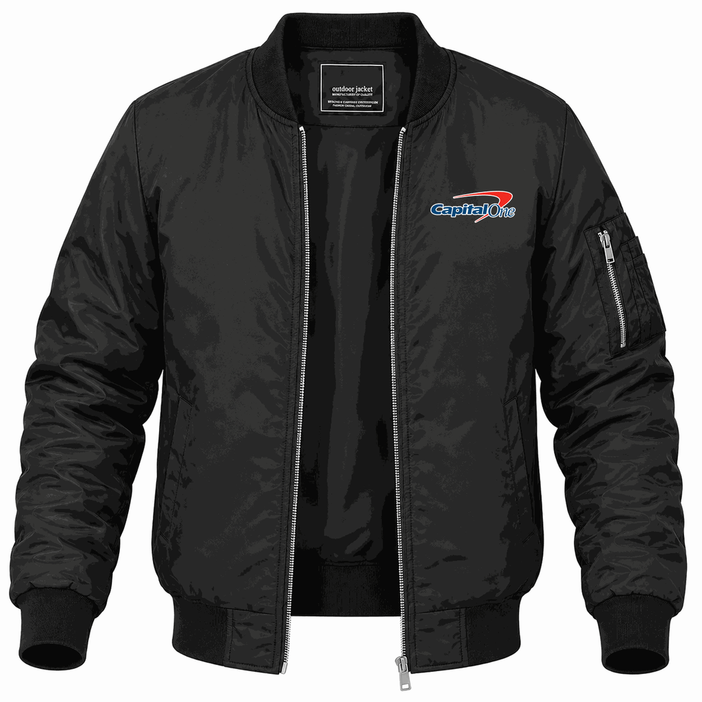 Men's Capital One Lightweight Bomber Jacket - Black