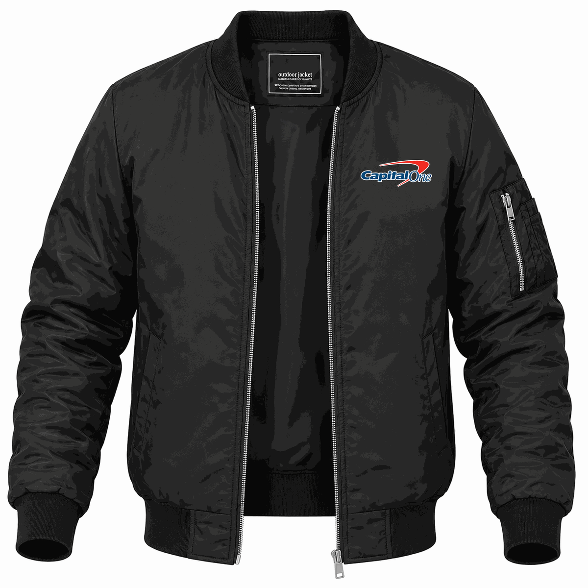 Men's Capital One Lightweight Bomber Jacket - Black