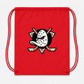 Anaheim Ducks Drawstring Bag - Red