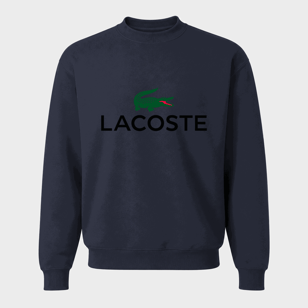 Men's Lacoste Crewneck Sweatshirt - Navy