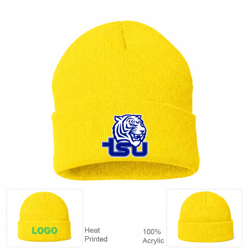 Tennessee State Tigers Yellow Beanie Hat