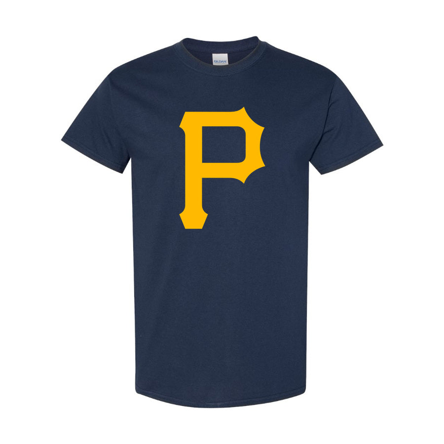 Men's Pittsburgh Pirates Cotton T-Shirt - Navy