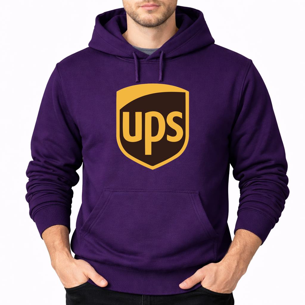 Men's UPS Pullover Hoodie - Purple