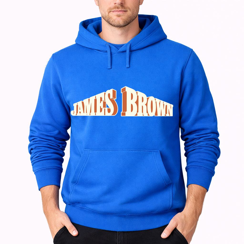 Men's James Brown Pullover Hoodie - Azure
