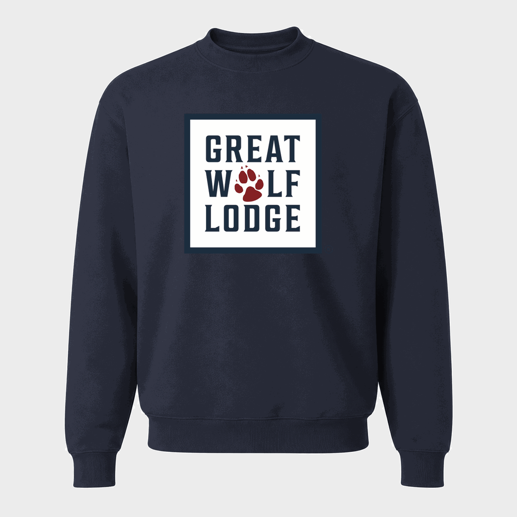 Men's Great Wolf Lodge Crewneck Sweatshirt - Navy