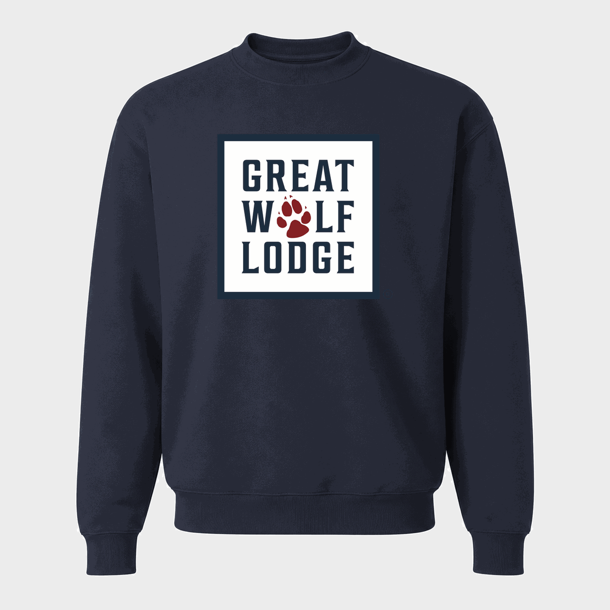Men's Great Wolf Lodge Crewneck Sweatshirt - Navy