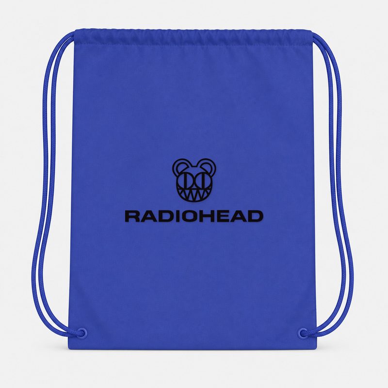Radiohead Drawstring Bag - Blue
