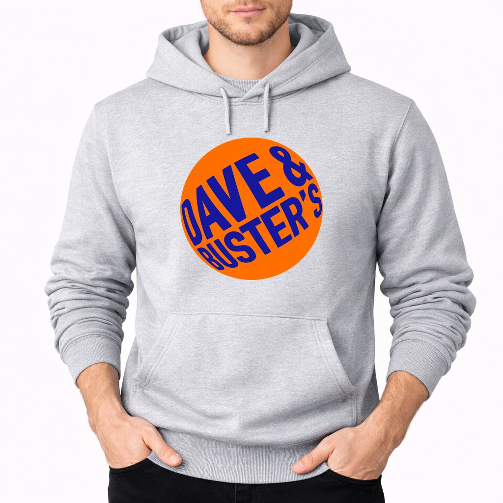 Men's Dave Buster S Pullover Hoodie - Gray