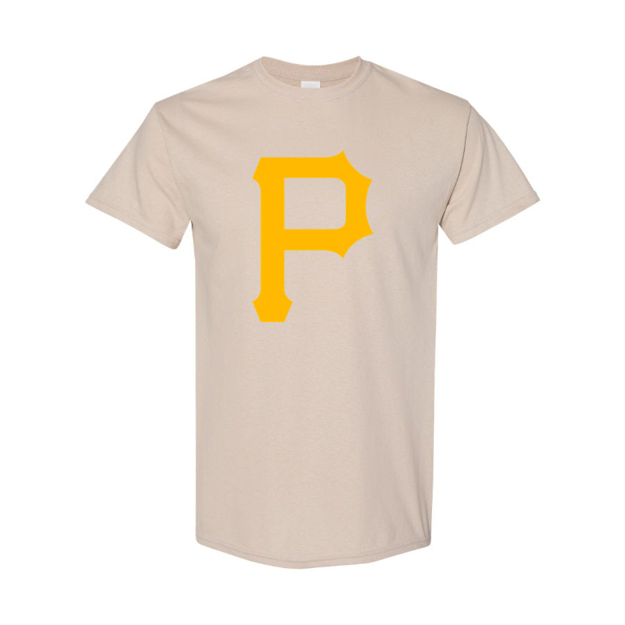 Men's Pittsburgh Pirates Cotton T-Shirt - Tan