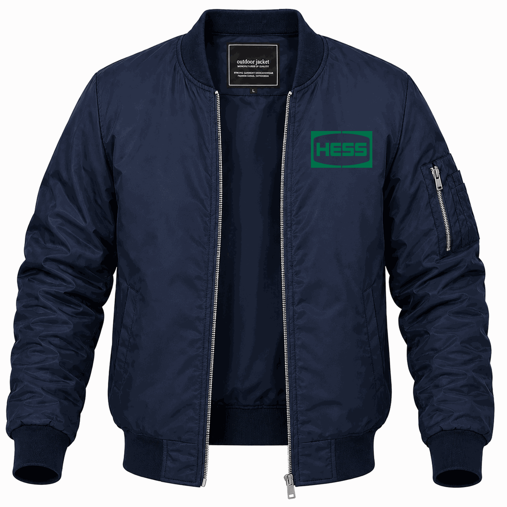 Men's Hess Lightweight Bomber Jacket - Navy