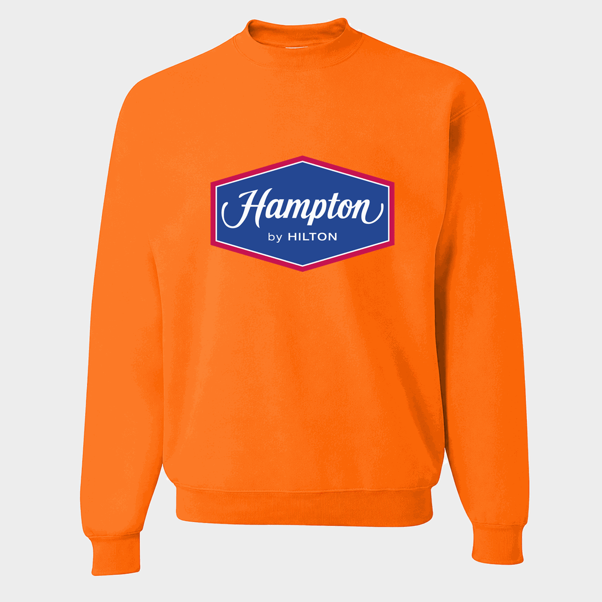 Men's Hampton Crewneck Sweatshirt - Orange