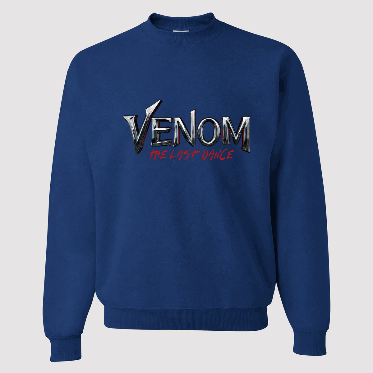 Men's Venom: The Last Dance Crewneck Sweatshirt - Blue
