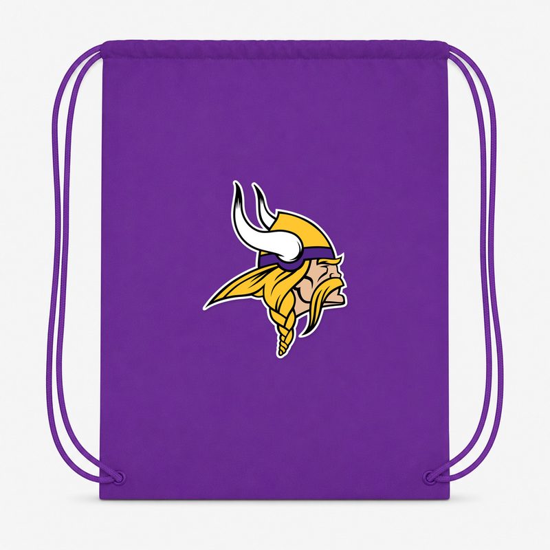 Minnesota Vikings Drawstring Bag - Purple