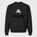 Men's Crocs Crewneck Sweatshirt - Black