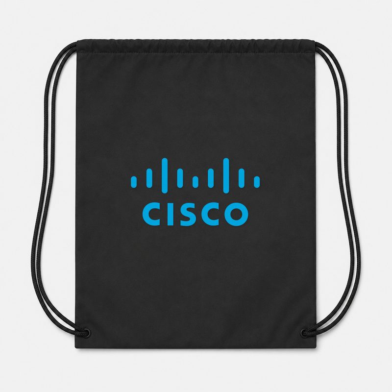 Cisco Drawstring Bag - Black