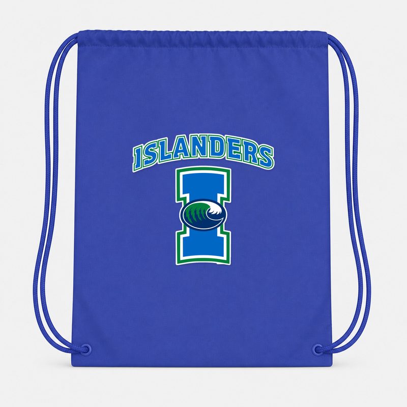 Texas AM CC Islanders Drawstring Bag - Blue