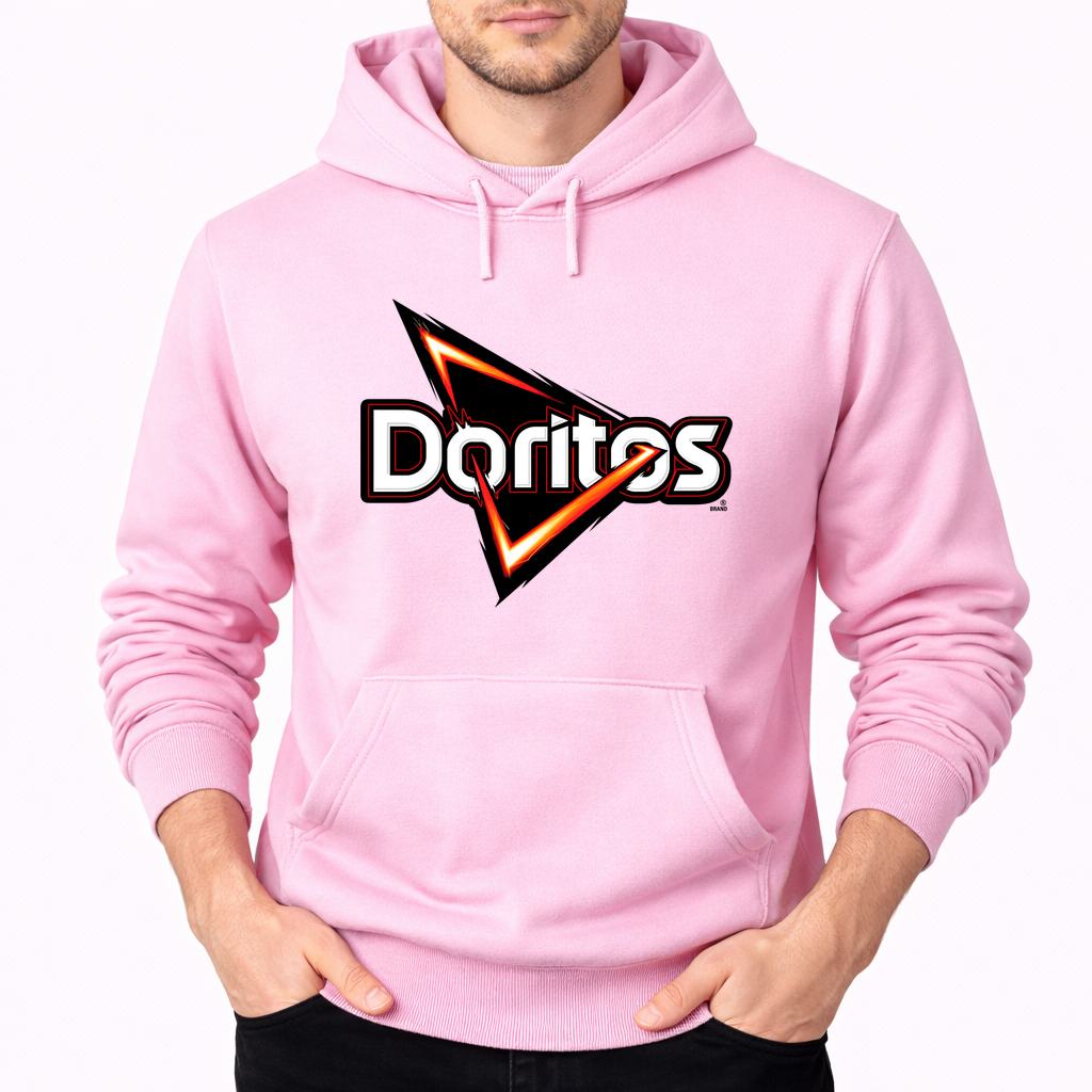 Men's Doritos Food Pullover Hoodie - Pink