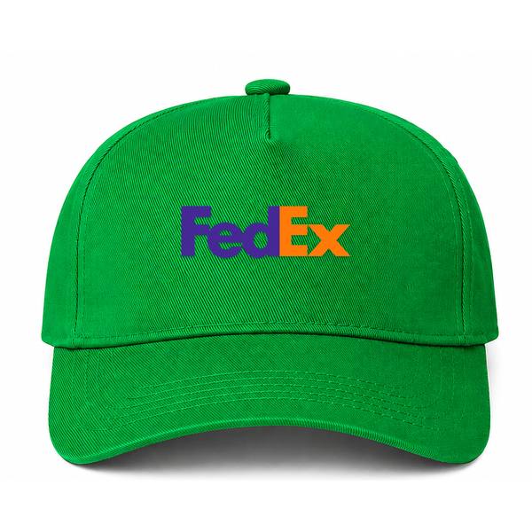 FedEx Logo Green Dad Baseball Cap Hat