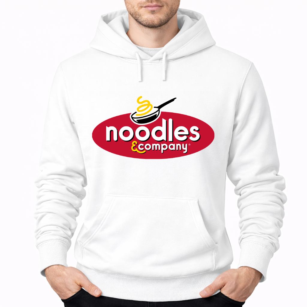 Men's Noodles & Company Pullover Hoodie - White