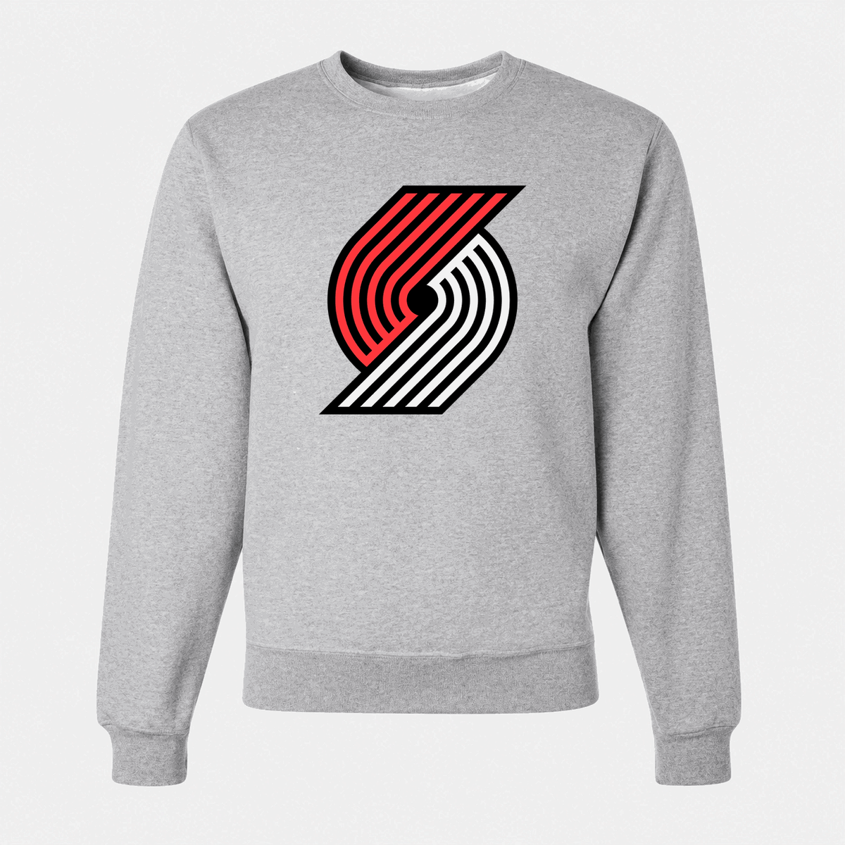 Men's Portland Trail Blazers Crewneck Sweatshirt - Gray