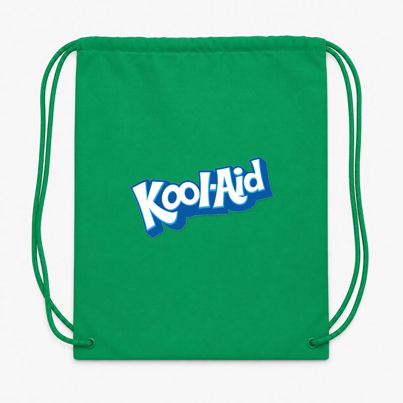 Kool Aid Brand Drawstring Bag - Green