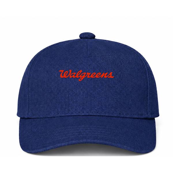 Walgreens Logo Navy Dad Baseball Cap Hat