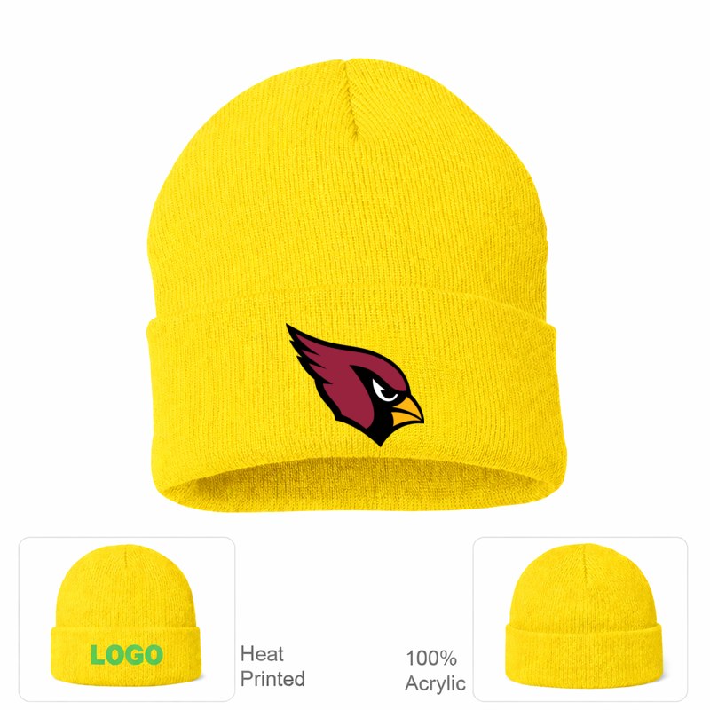 Arizona Cardinals Yellow Beanie Hat
