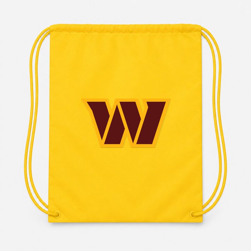 Washington Commanders Drawstring Bag - Yellow