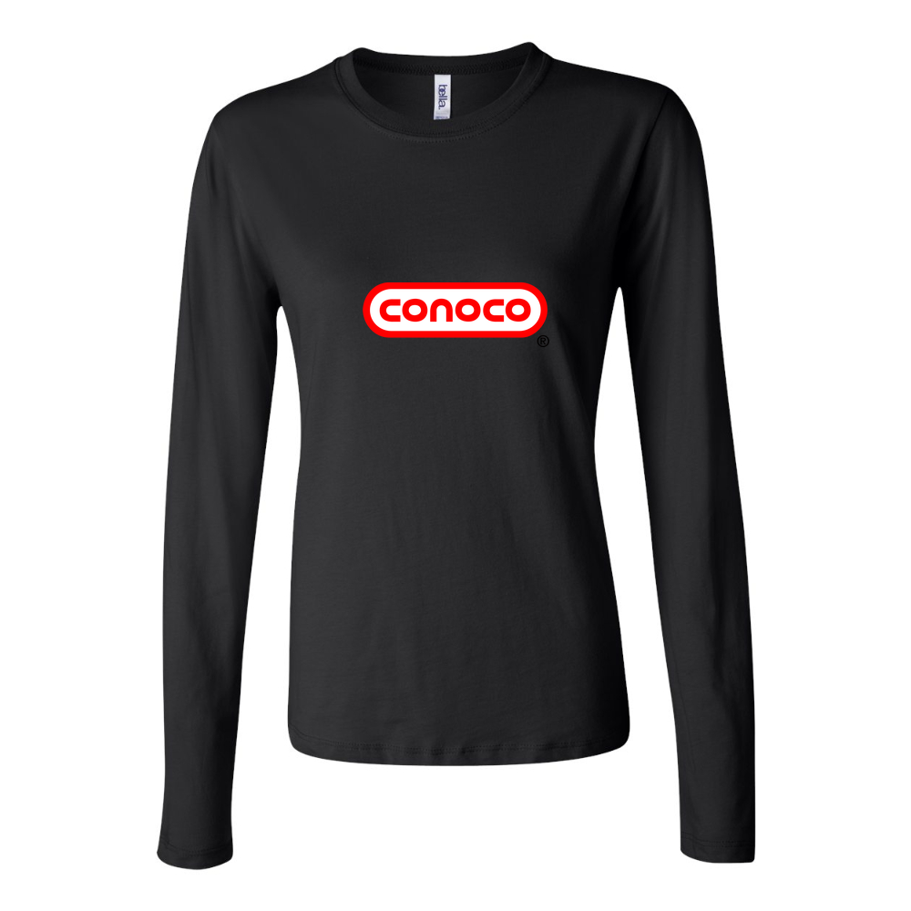 Women's Conoco Long Sleeve T-Shirt - Black