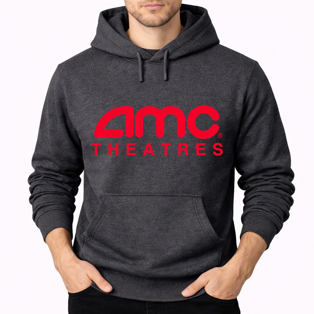 Men's AMC Theatres Pullover Hoodie - Charcoal