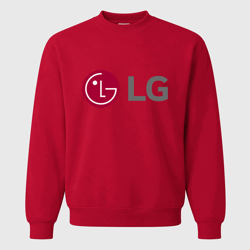 Men's LG Crewneck Sweatshirt - Red