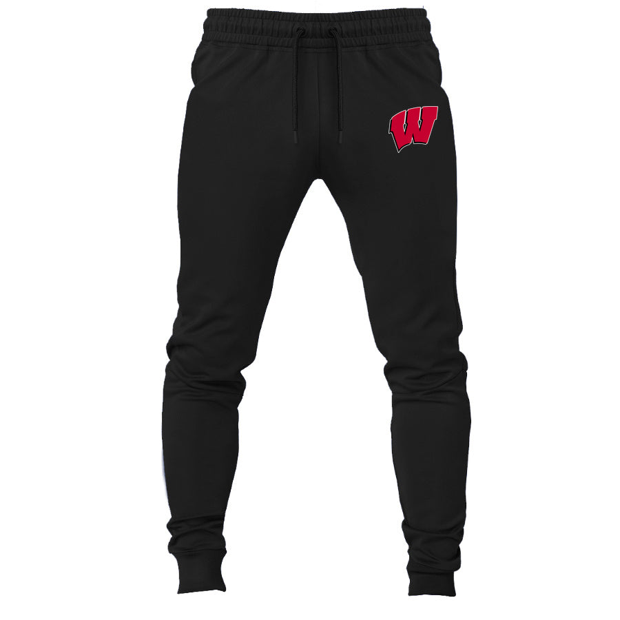Wisconsin Badgers joggers sweatpants - Black