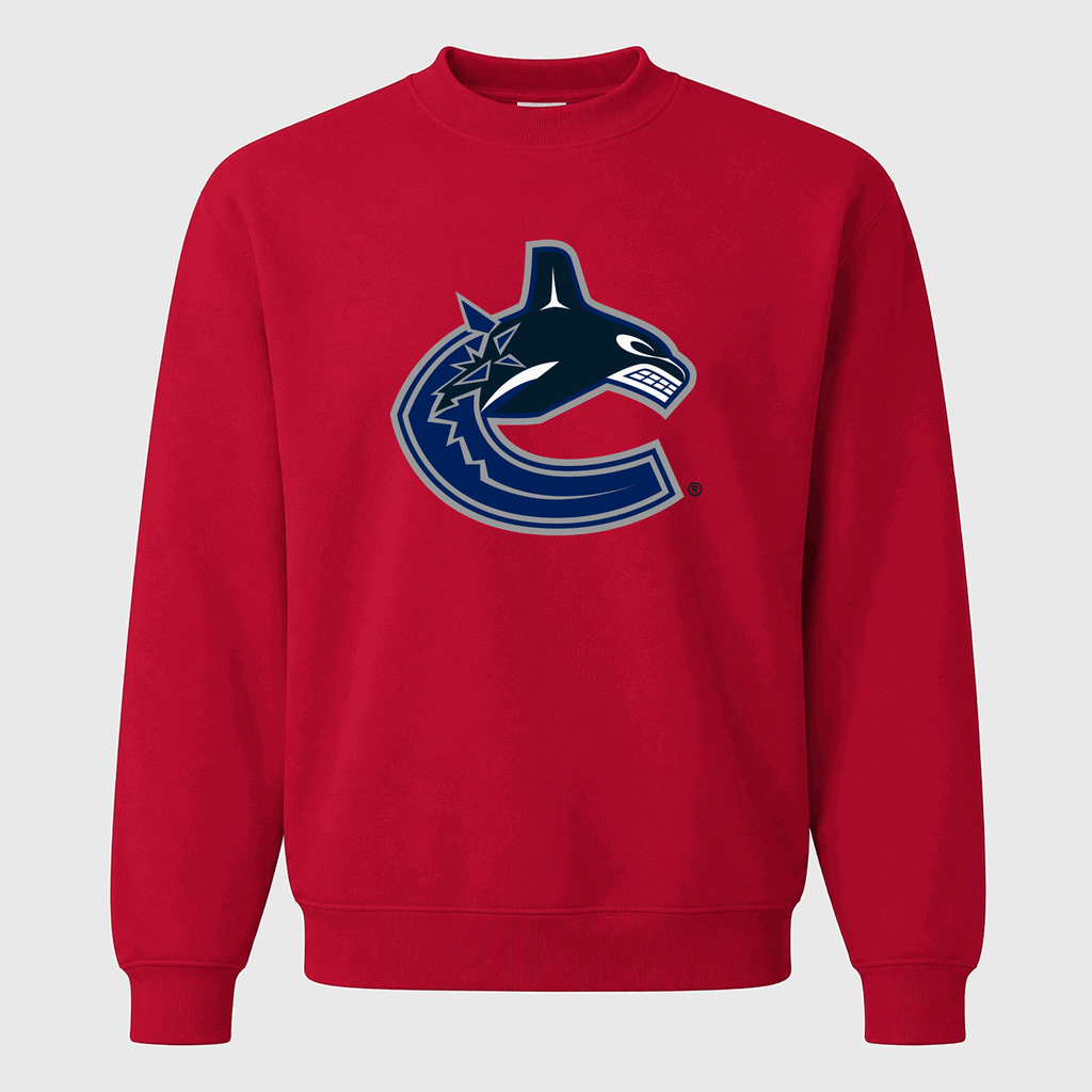 Men's Vancouver Canucks Crewneck Sweatshirt - Red
