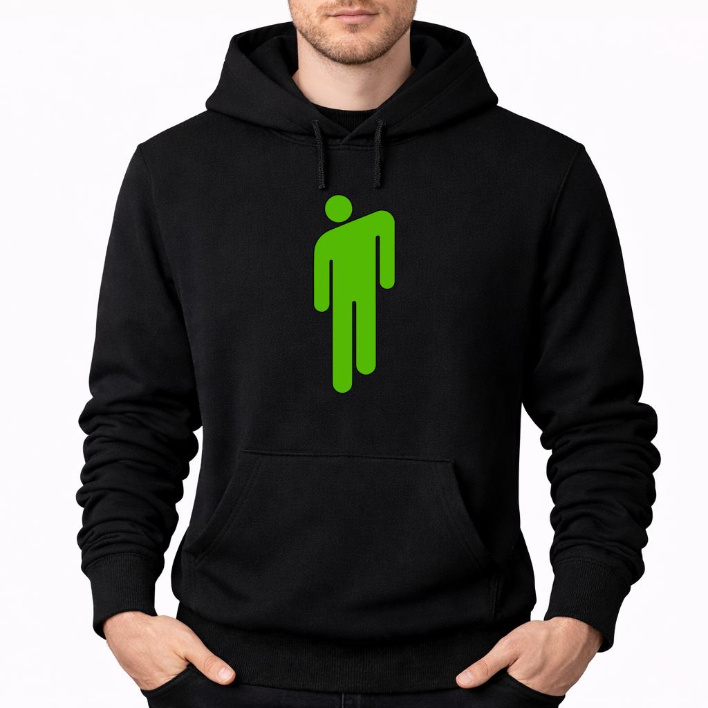 Men's Billie Eilish Pullover Hoodie - Black