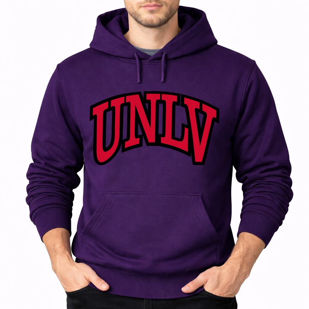 Men's UNLV Rebels Pullover Hoodie - Purple