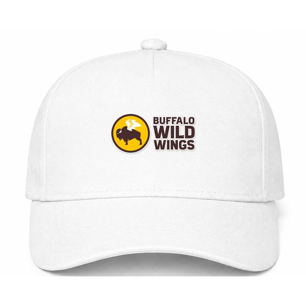Buffalo Wild Wings Logo Version 2 White Dad Baseball Cap Hat