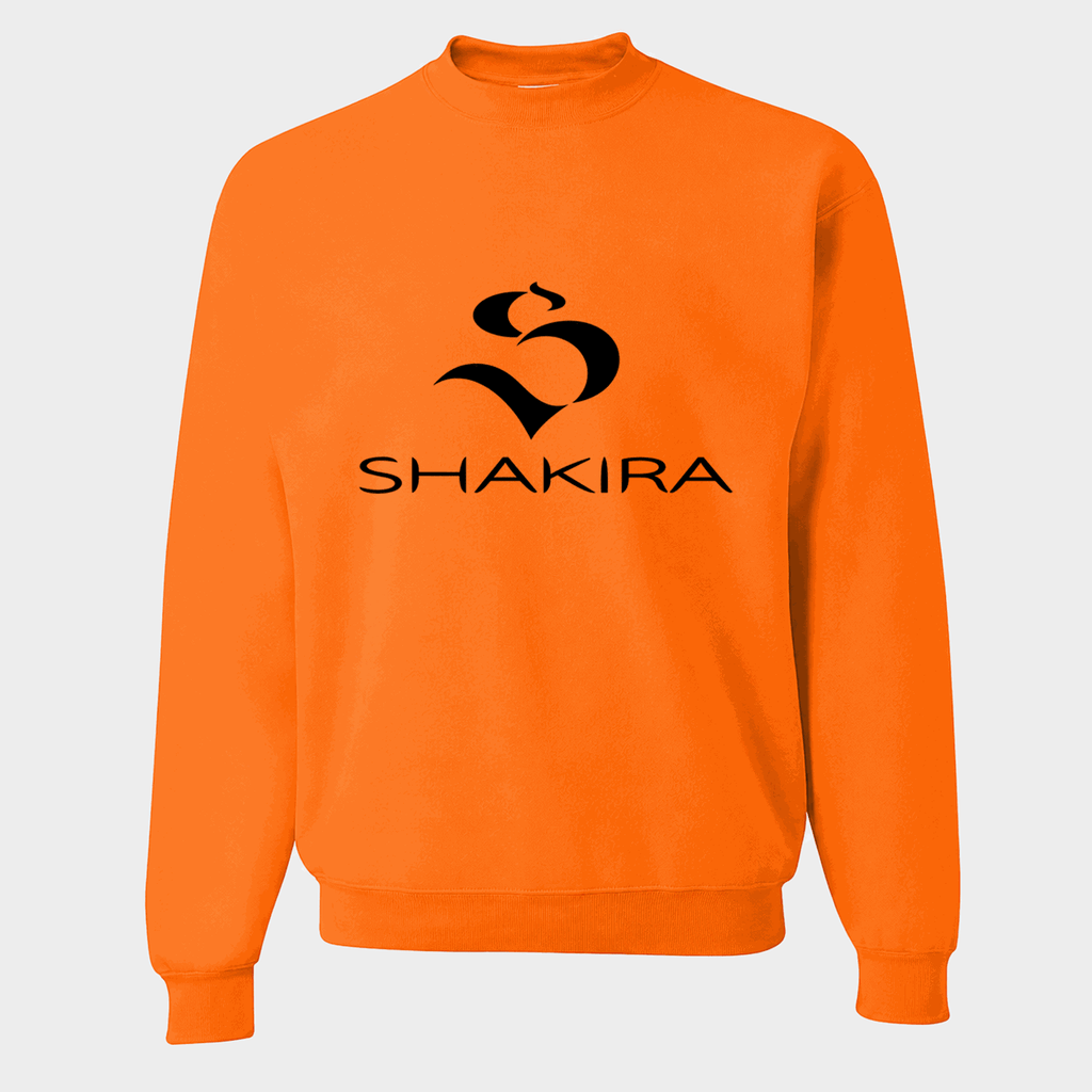Men's Shakira Crewneck Sweatshirt - Orange