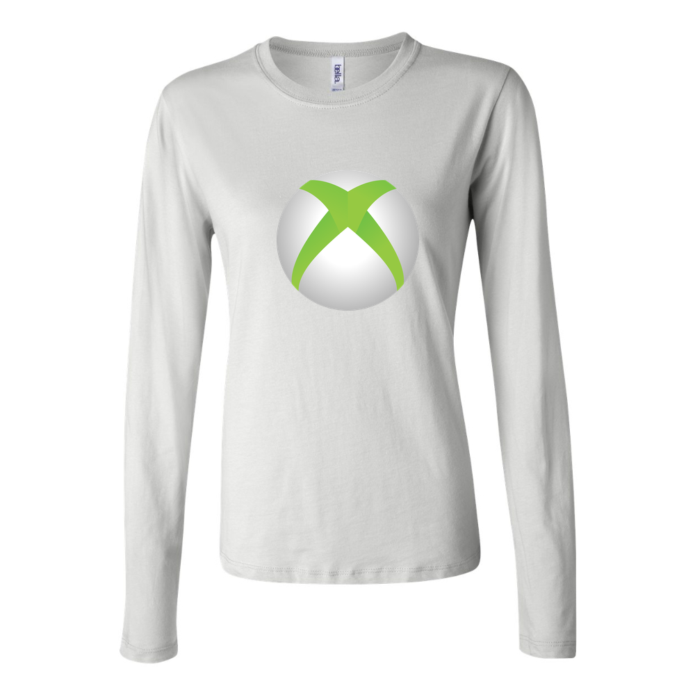 Women's Xbox Gaming Long Sleeve T-Shirt - White