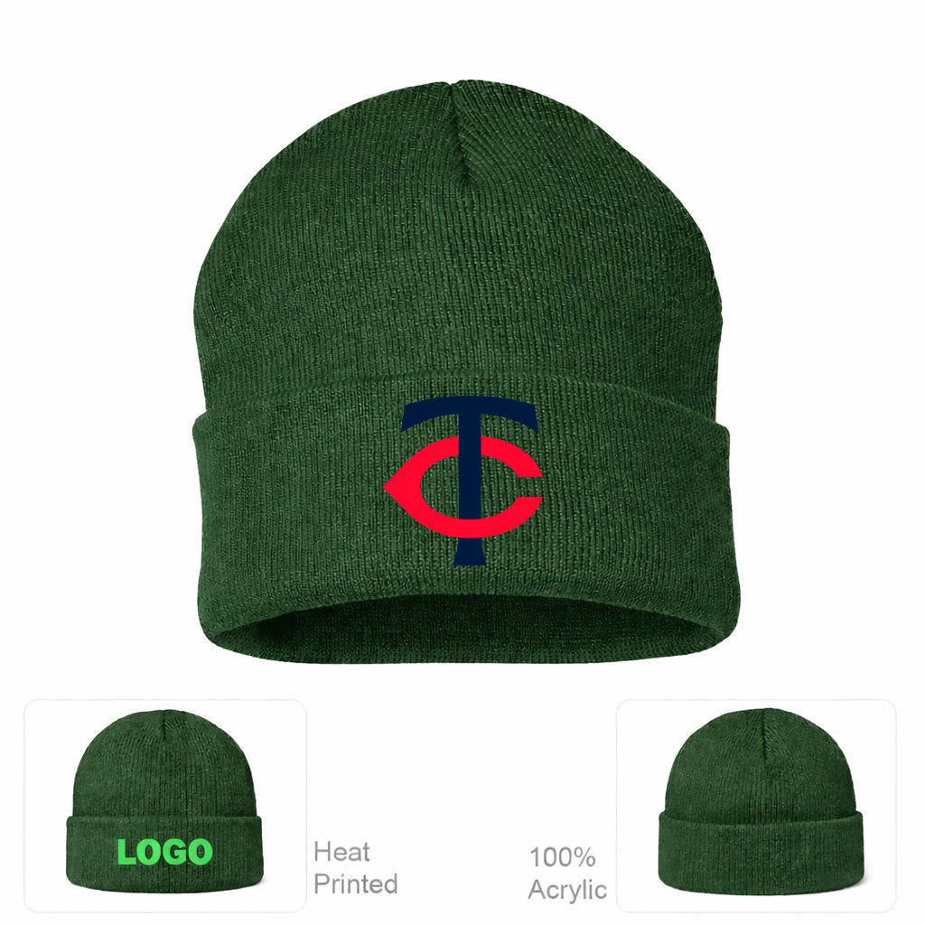 MLB Minnesota Twins Beanie Hat - Forest Green