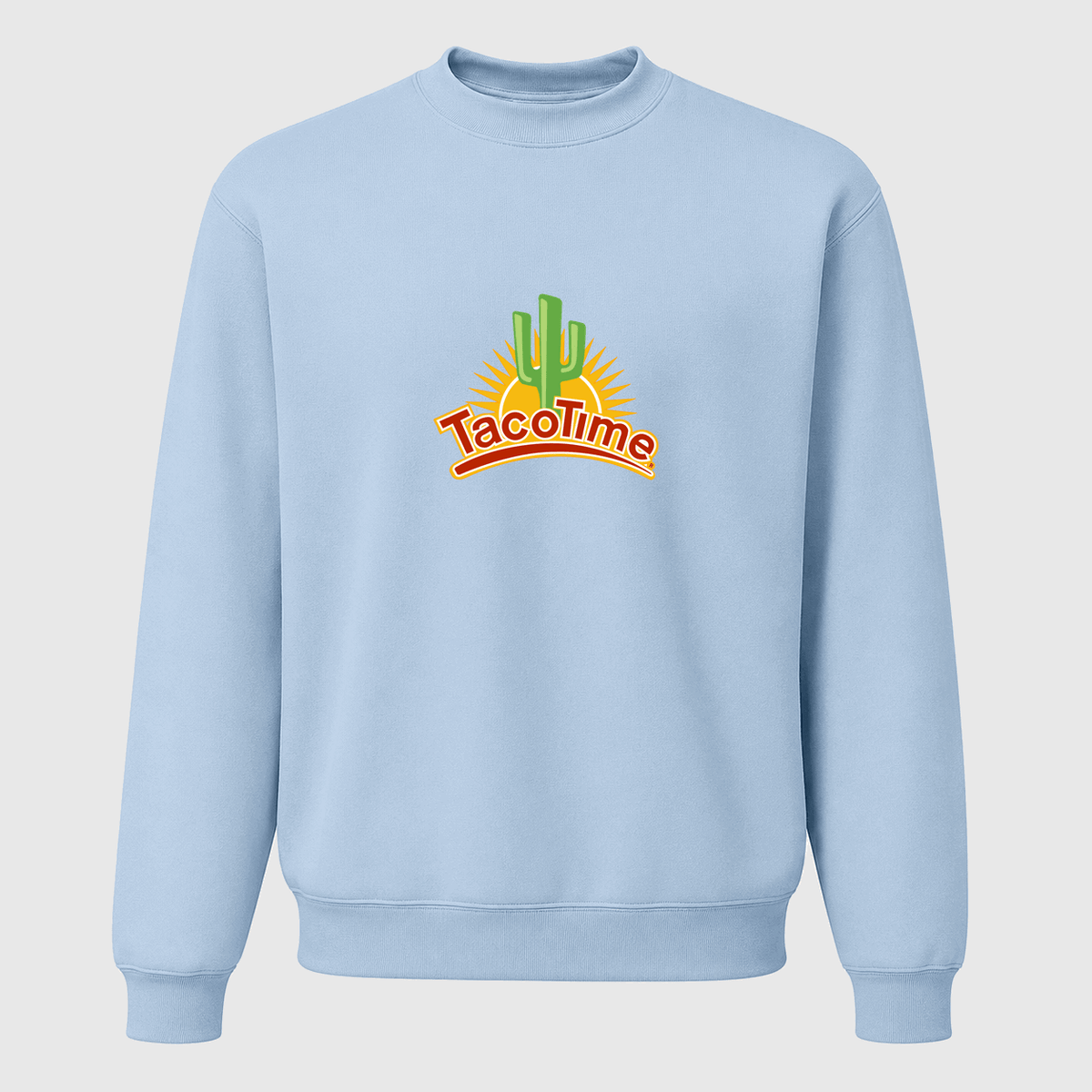 Men's TacoTime Crewneck Sweatshirt - Sky Blue