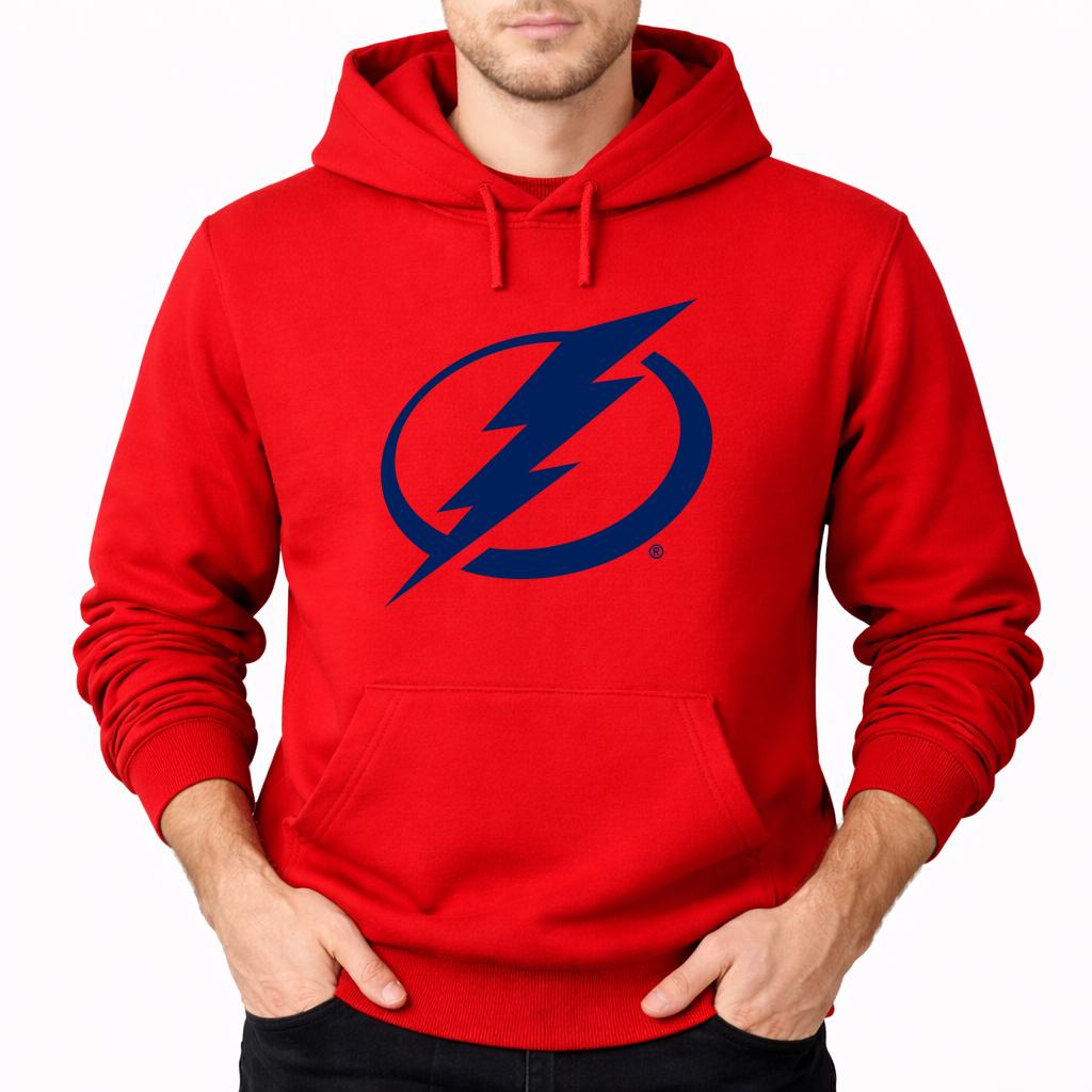 Men's Tampa Bay Lightning Pullover Hoodie - Red