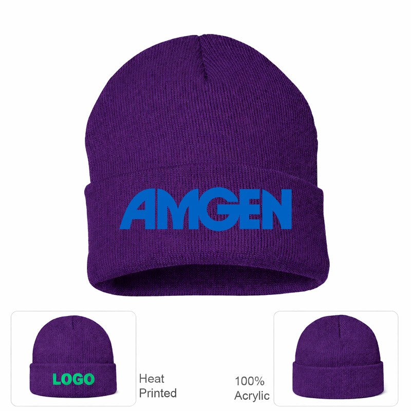 Amgen Beanie Hat - Purple
