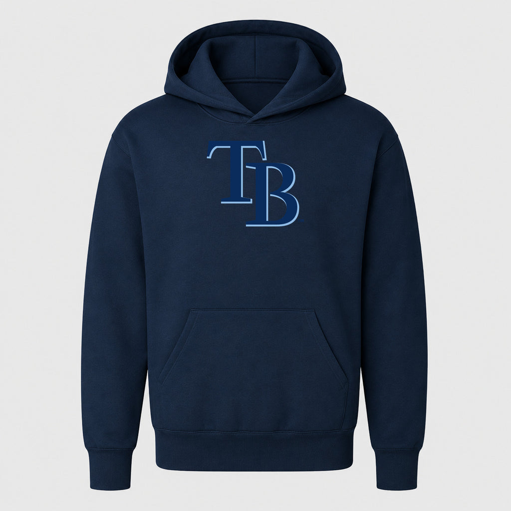 Youth Tampa Bay Rays Pullover Hoodie - Navy