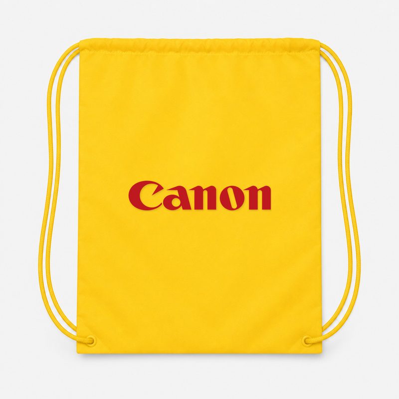 Canon Inc Drawstring Bag - Yellow
