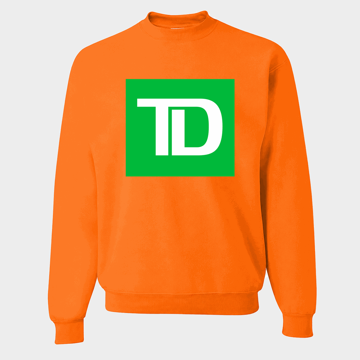 Men's TD Bank Crewneck Sweatshirt - Orange