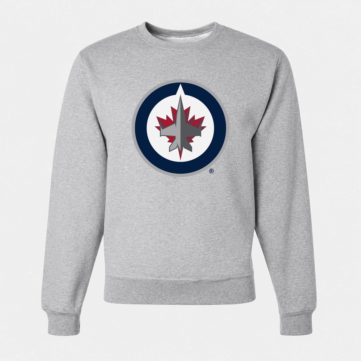 Men's Winnipeg Jets Crewneck Sweatshirt - Gray