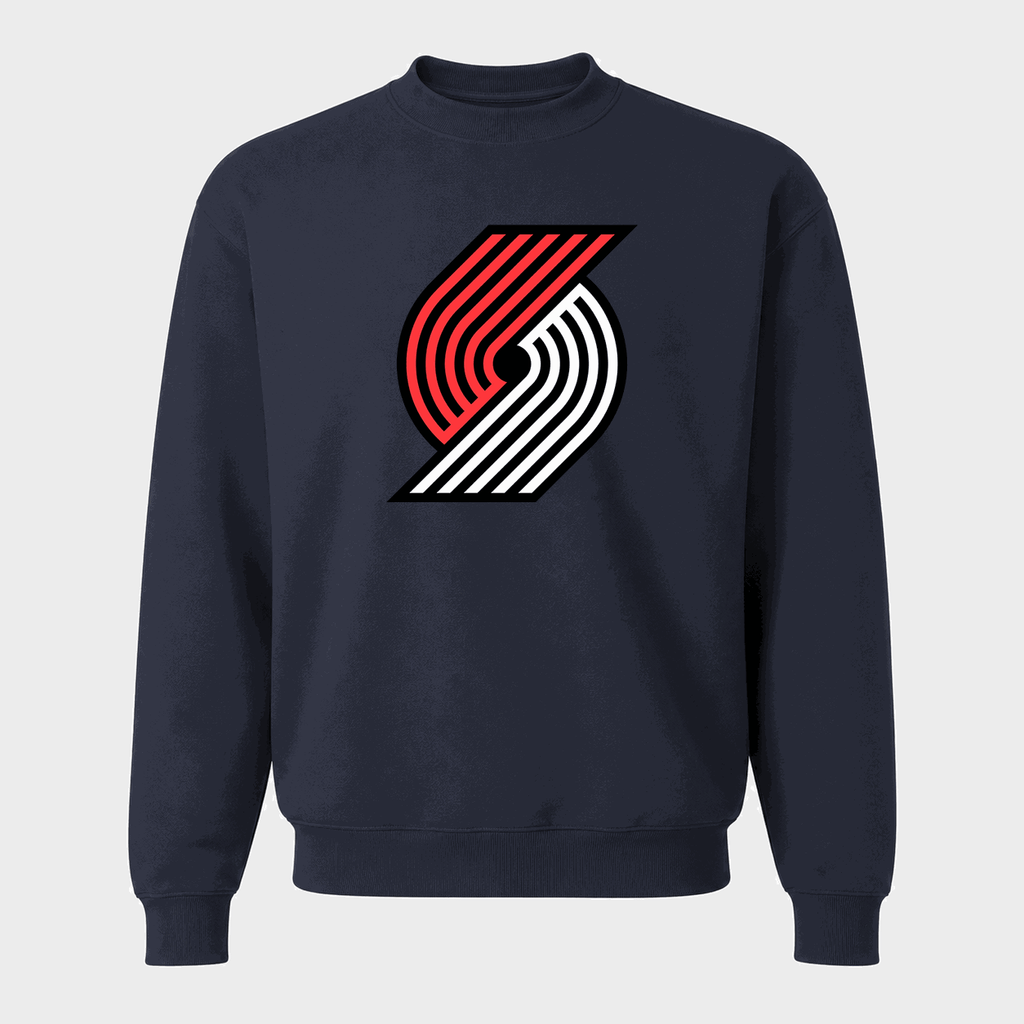 Men's Portland Trail Blazers Crewneck Sweatshirt - Navy