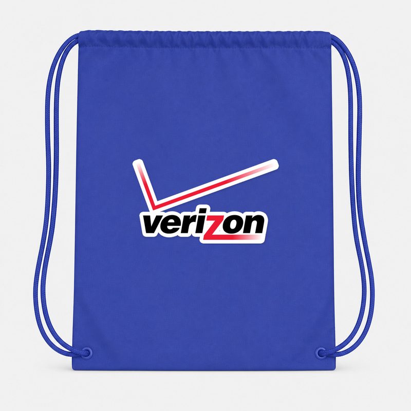 Verizon Wireless Drawstring Bag - Blue