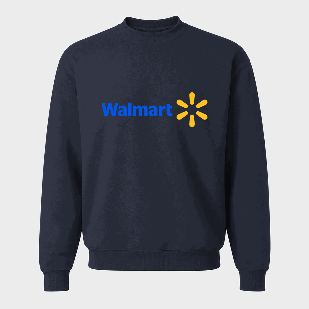 Men's Walmart Crewneck Sweatshirt - Navy