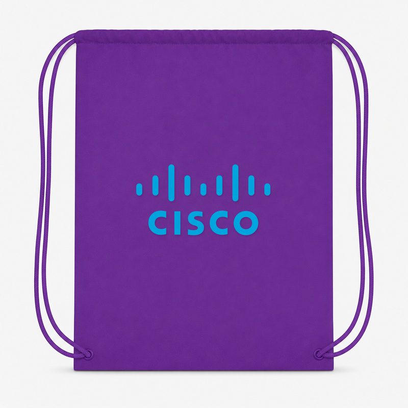 Cisco Drawstring Bag - Purple